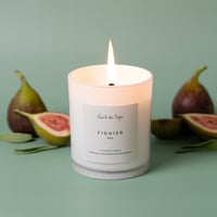Lait de Soja Geurkaars - Figuier met vlam