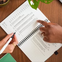 MOYU Uitwisbaar Notitieboek schrijven en aanwijzen