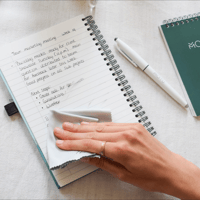 MOYU Uitwisbaar Notitieboek uitwissen