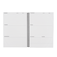 MOYU Uitwisbaar Notitieboek bladzijde weekplanner