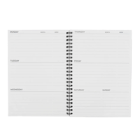 MOYU Uitwisbaar Notitieboek bladzijde weekplanner