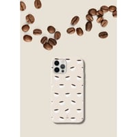 Natch Duurzaam Telefoonhoesje Kopje Koffie iPhone 11 met koffieboontjes