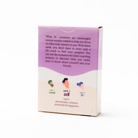 Scenario Cards Gesprekskaarten Persoonlijke Ontwikkeling Your Self (52 kaarten) achterkant doosje