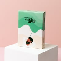 Scenario Cards Gesprekskaarten Persoonlijke Ontwikkeling Your World (52 kaarten) voorkant doosje