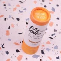 We Love The Planet - Natuurlijke deodorant stick - Original Orange sfeer