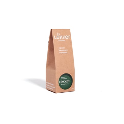 The Lekker Company Natuurlijke Deodorant Woodland