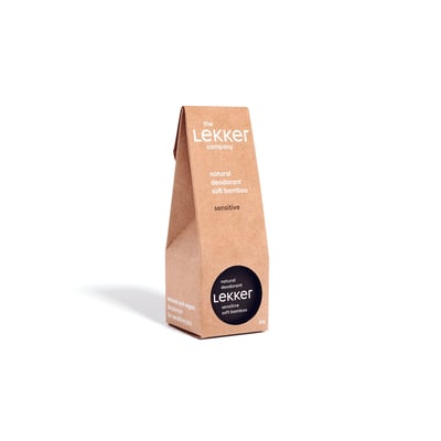 The Lekker Company Natuurlijke Deodorant  Sensitive Soft Bamboo