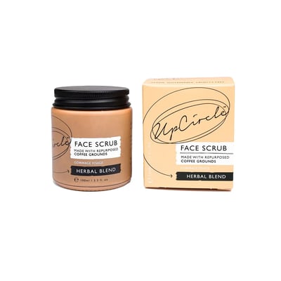 UpCircle Koffie Gezichtsscrub (100 ml) Herbal Blend