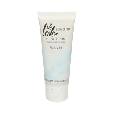 We Love The Planet Handcrème - Arctic White tube