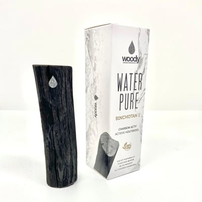 Woody Actieve houtskool waterfilter met doos