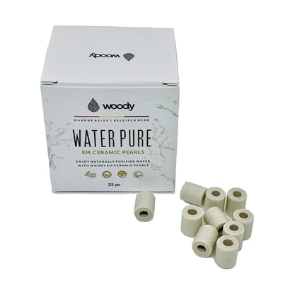Woody Keramische Parels (25 stuks)