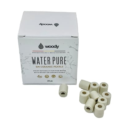 Woody Keramische Parels (25 stuks)
