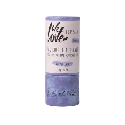 We Love The Planet Natuurlijke Lippenbalsem - Velvet Daily voorkant