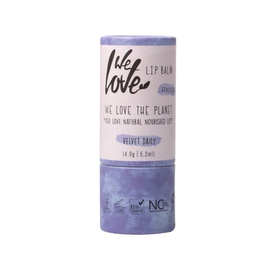 We Love The Planet Natuurlijke Lippenbalsem - Velvet Daily voorkant