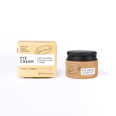 UpCircle Oogcrème met Hyaluronzuur en Koffie
