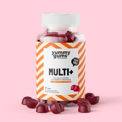Yummygums Multi Plus verpakking