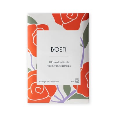 Boen Wasstrips Rozengeur & Maneschijn (32 stuks)