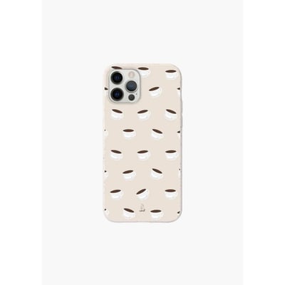 Natch Duurzaam Telefoonhoesje Kopje Koffie iPhone 11 achterkant