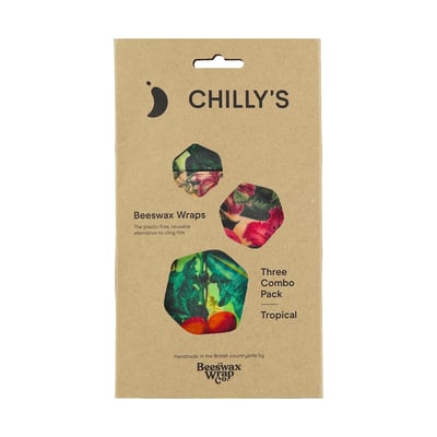 Chilly's Bottles Beeswax Wraps Tropical verpakking
