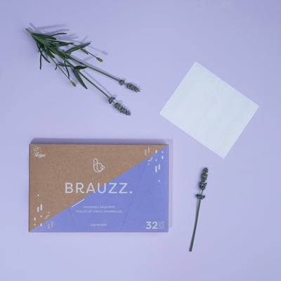 Brauzz Wasstrips (32 stuks) Lavendel