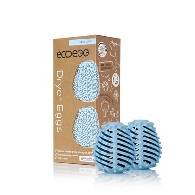Ecoegg Dryer Eggs Linnen verpakking met bollen
