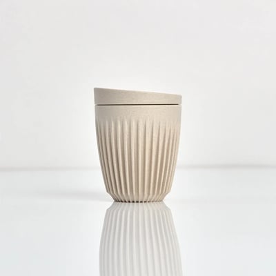 Huskee Cup Koffiebeker Natural Medium
