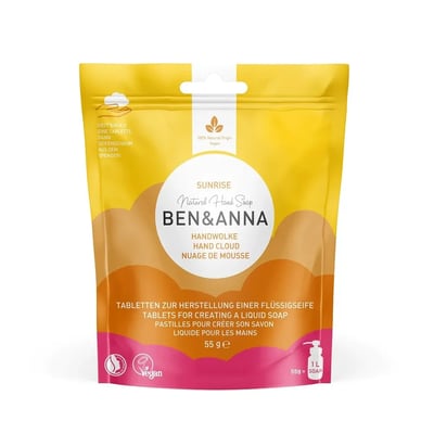 Ben & Anna Handzeep Wolken Tabletten - Sunrise