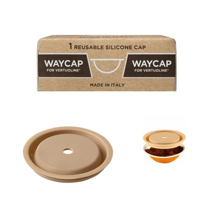 WayCap Herbruikbare Siliconen Deksel voor Vertuo
