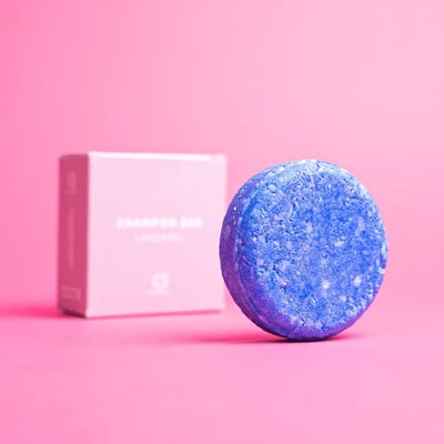 Shampoobar shampoo bar lavendel met verpakking