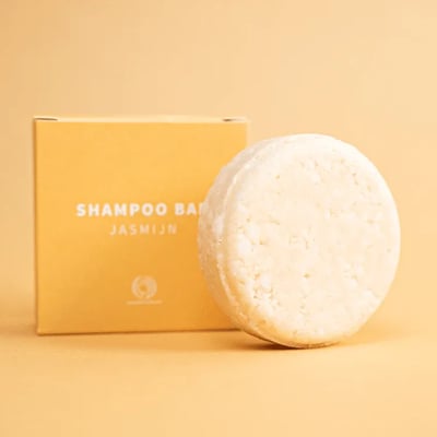 Shampoobars shampoo bar jasmijn met verpakking