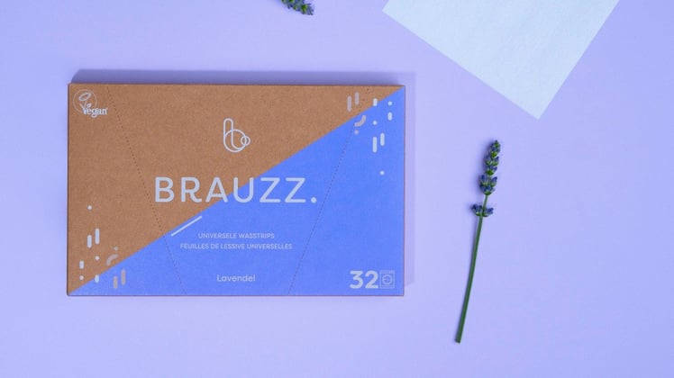 Brauzz wasstrips lavendel