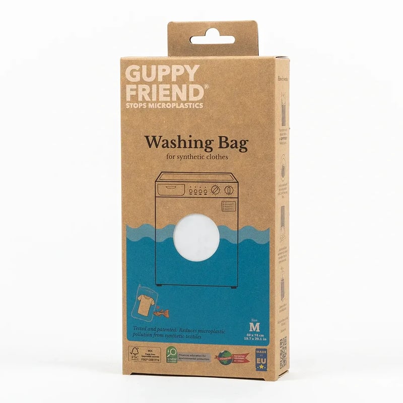 GuppyFriend Waszak tegen microplastics